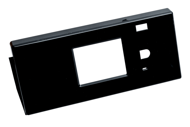 Wolf Displayrahmen schwarz für CWL-2