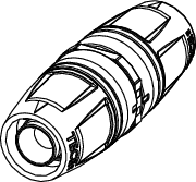 TECEfloor Steckkupplung 16-16 Typ Logo nur f. Rohre 77 14 16 xx u. 77 15 16 xx