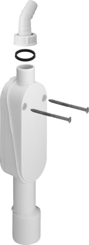 Viega Geruchverschluss 5636.1 in DN40/50, Kunststoff weiss