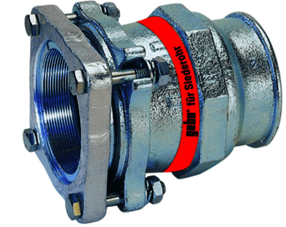 gebooriginal Temperguss-KLV Serie 220 Typ IF 2 1/2" x 70,0 mm für Siederohr