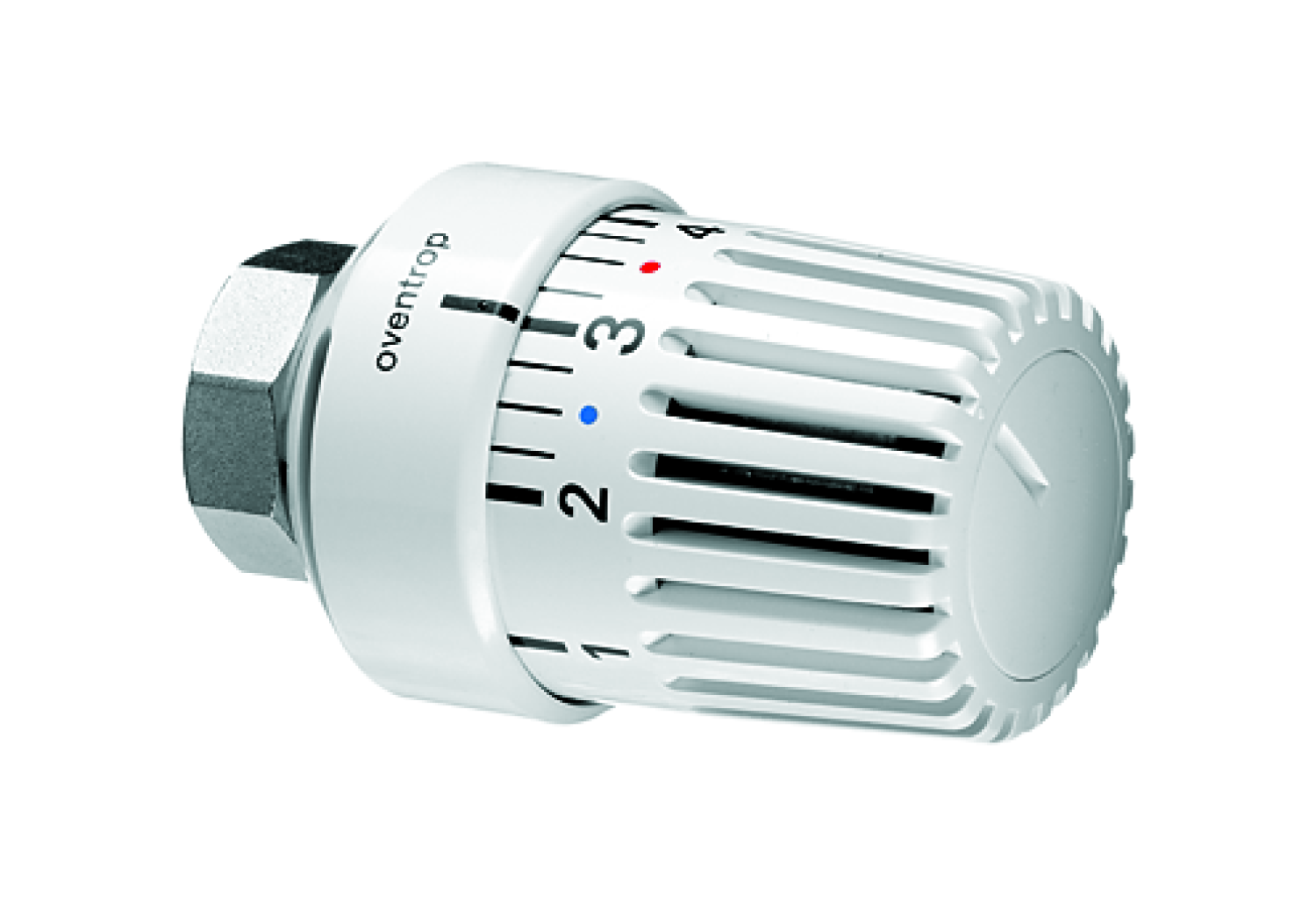 OVENTROP-Thermostat "Uni LH" 7-28 C, * 1-5, Flüssig-Fühler, weiß