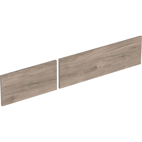 Geberit VariForm Set Schubl.-Front für US für WT, mit 2 Schubl. B=120cm, Nussbaum