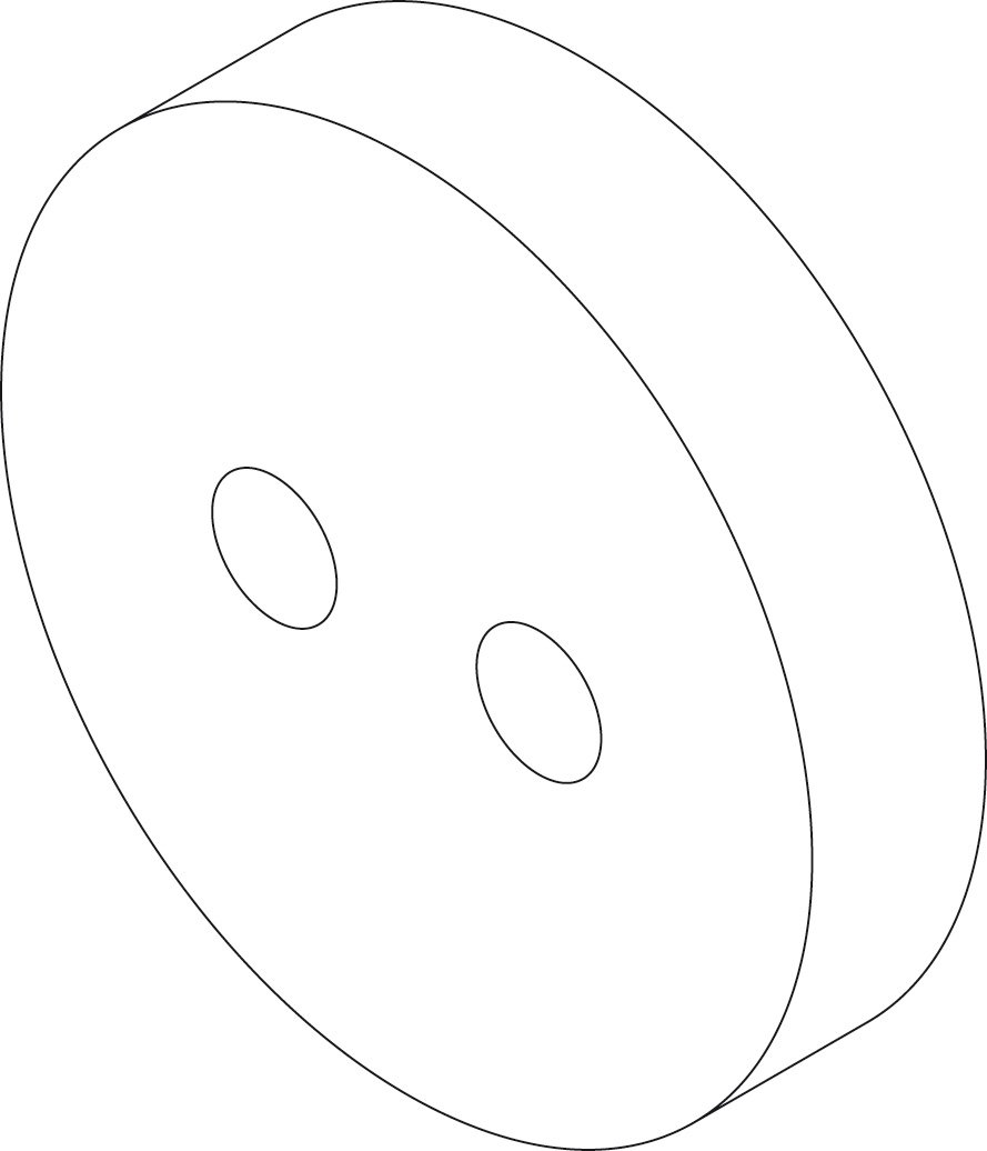BOSCH Ersatzteil TTNR: 87185422510 Rosette Flansch D150x40-2x20