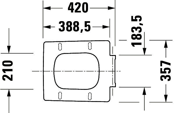 DU WC-Sitz Design Classics Viu Comp.Weiß Scharniere edelstahl, o.Absenkautomatik