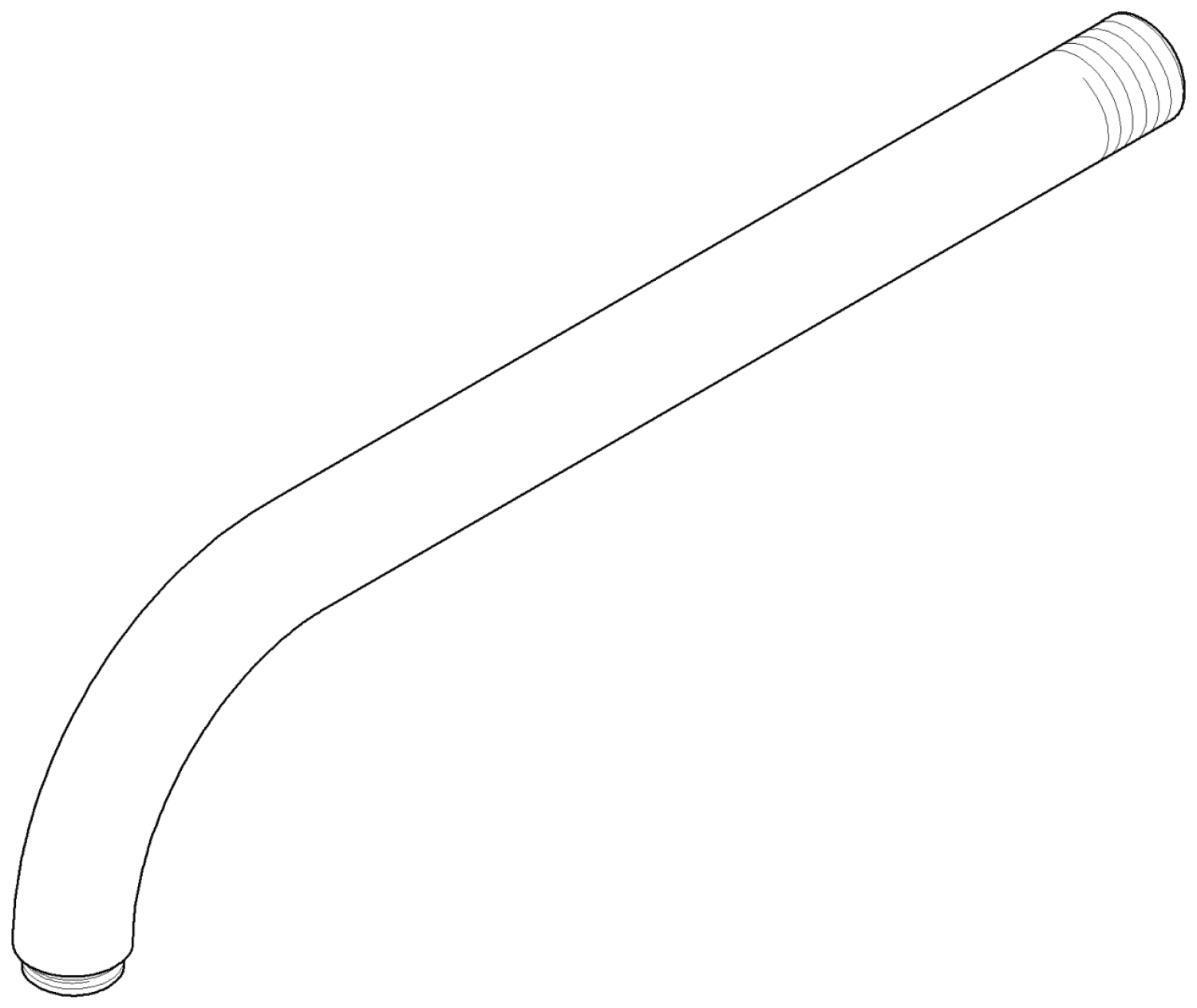 DO Auslauf ERSATZTEILE 04282210510 265 mm Weiß matt
