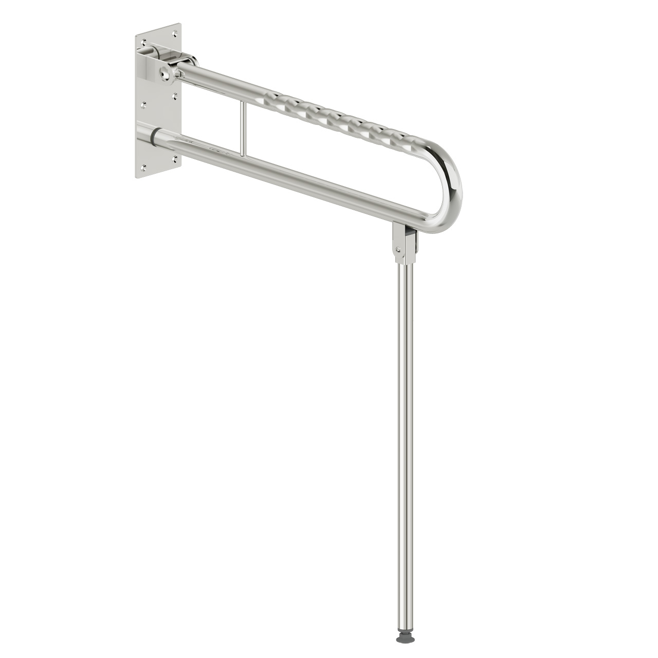LEH Klappgriff m. Bodenstütze Funktion 32/850x100x750 Edelstahl fingergrip pol. LEH Klappgriff m. Bodenstütze Funktion 32/850x100x750 Edelstahl fingergrip pol.
