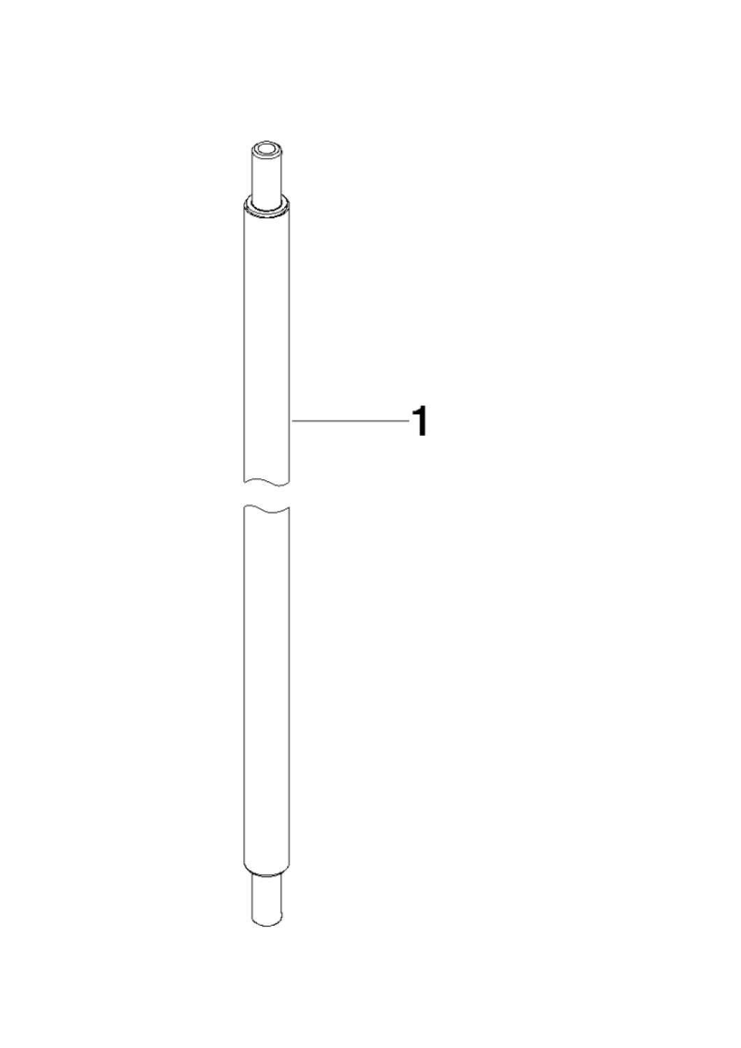 DO Rohr ERSATZTEILE 90282259700 D 18 x 792 mm Chrom