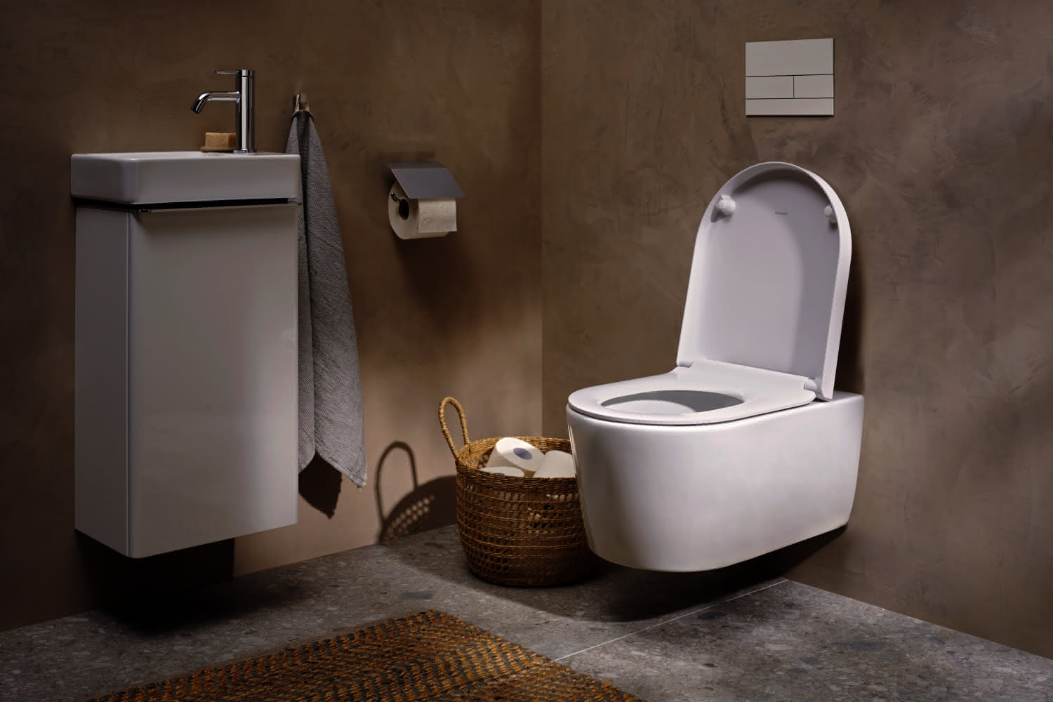 Hansgrohe WTM 80 Tecturis S CoolStart ohne Ablaufgarnitur chrom
