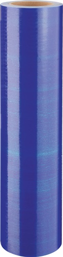 Schutzfolie LDPE SW36 blau-transparent L.100m B.50cm Rl.IKS Schutzfolie LDPE SW36 blau-transparent L.100m B.50cm Rl.IKS