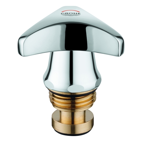 GROHE Oberteil 11102 mit Trecorn Griff Markierung rot 1/2" chrom