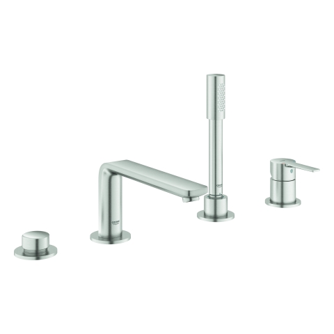GROHE 4-Loch-EH-Wannenkombination Lineare 19577_1 supersteel GROHE 4-Loch-EH-Wannenkombination Lineare 19577_1 supersteel