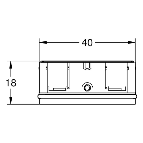 GROHE Mousseur 46680 chrom