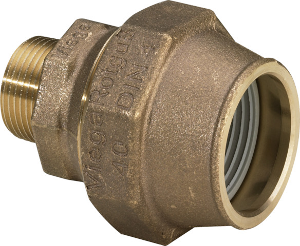 Viega Verschraubung Maxiplex 9011 in 20mm x R1/2 Rotguss Viega Verschraubung Maxiplex 9011 in 20mm x R1/2 Rotguss