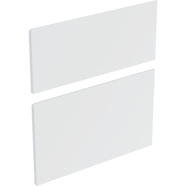 Geberit Set Schubladenfront f. US für MWT B:55cm, weiß matt