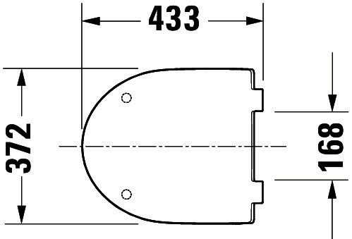 DU WC-Sitz Duravit No.1 Compact Weiß,mit Absenka.,Scharnier EDST