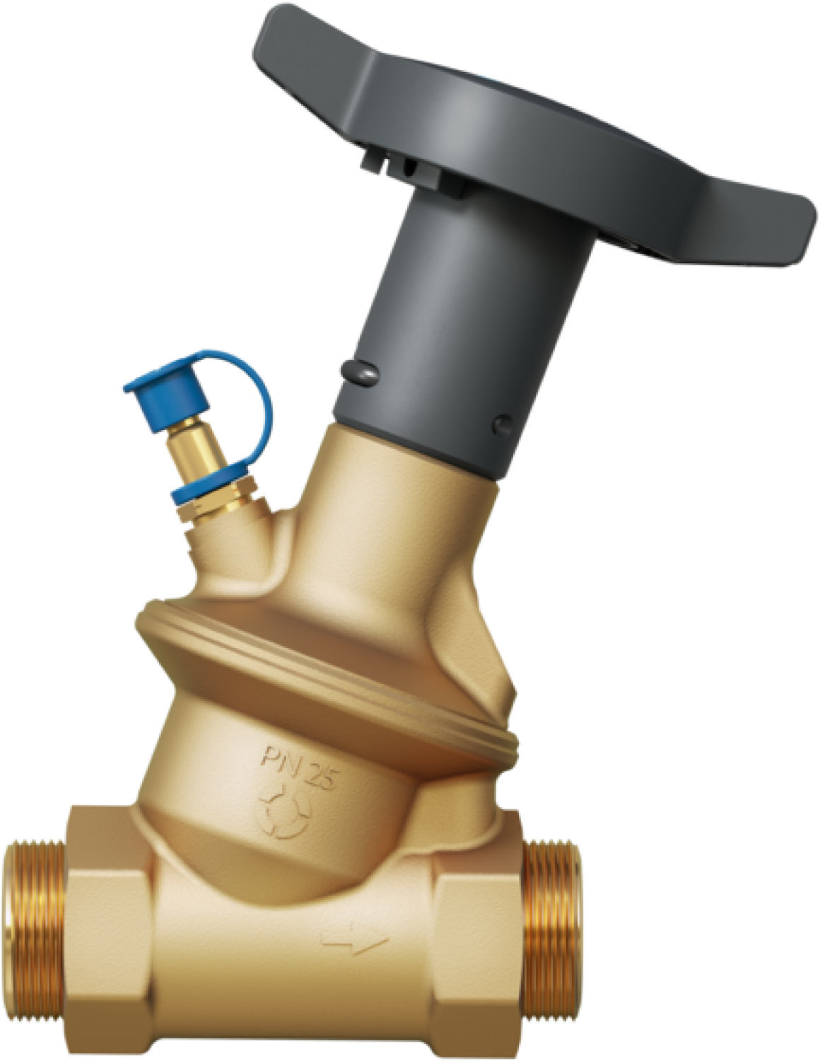 Oventrop-DP-Regler HydroControl D PN16 DN50, G2 3/8 AG, EZB, 5-30kPa