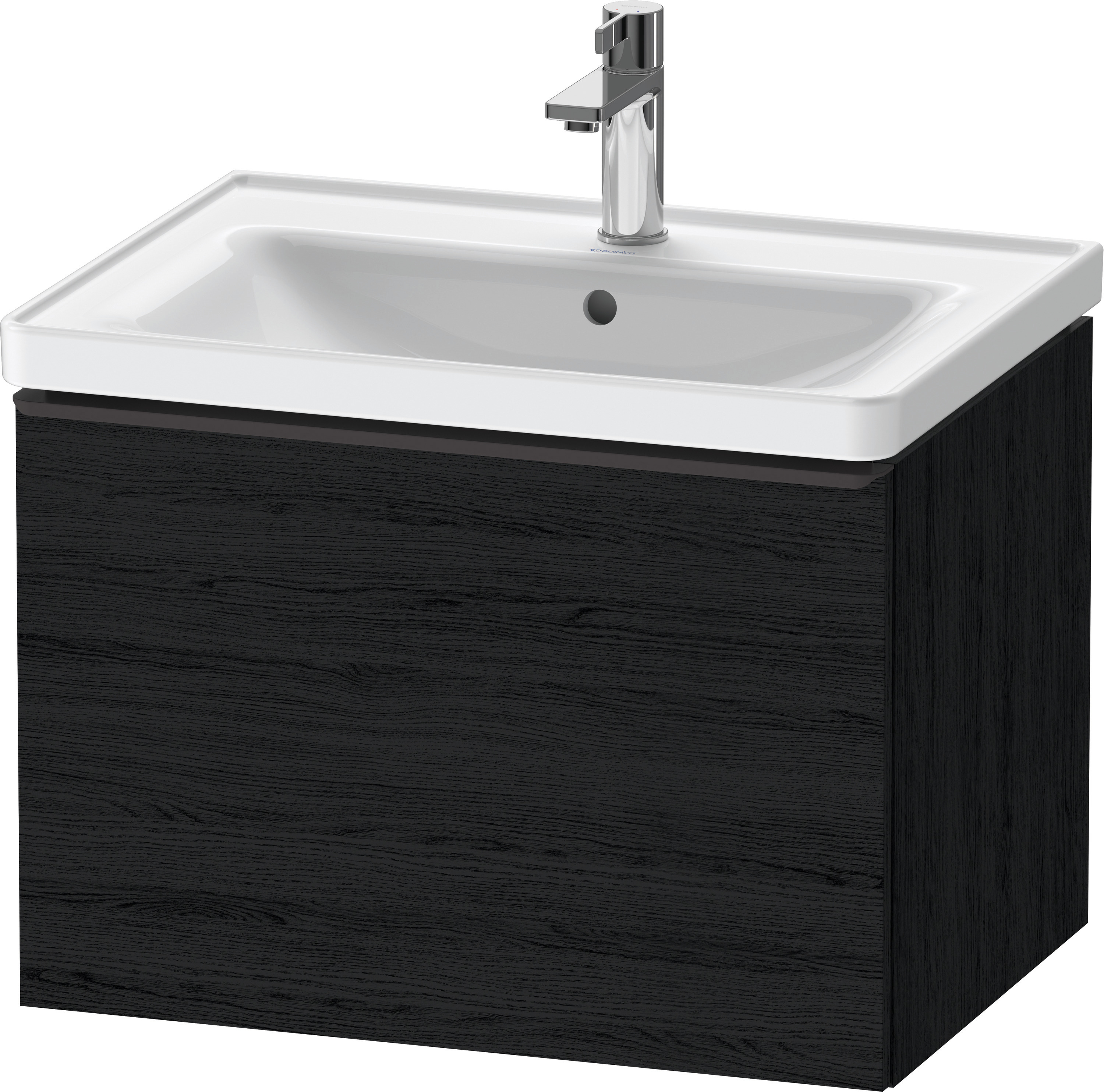 Duravit D-Neo WTU,Wdh,Ausz:1,Gr:Diamant Schw. 634x452x440mm,Eiche Schwarz Matt,Dekor