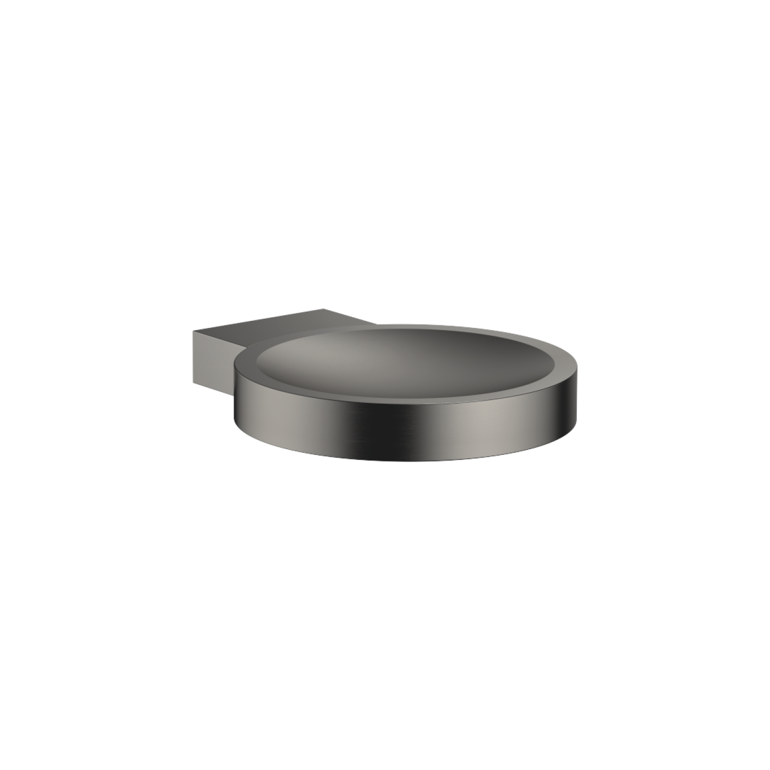DO Seifenh., Wandmodell SERIENNEUTRAL 83410979 Dark Platinum gebürstet