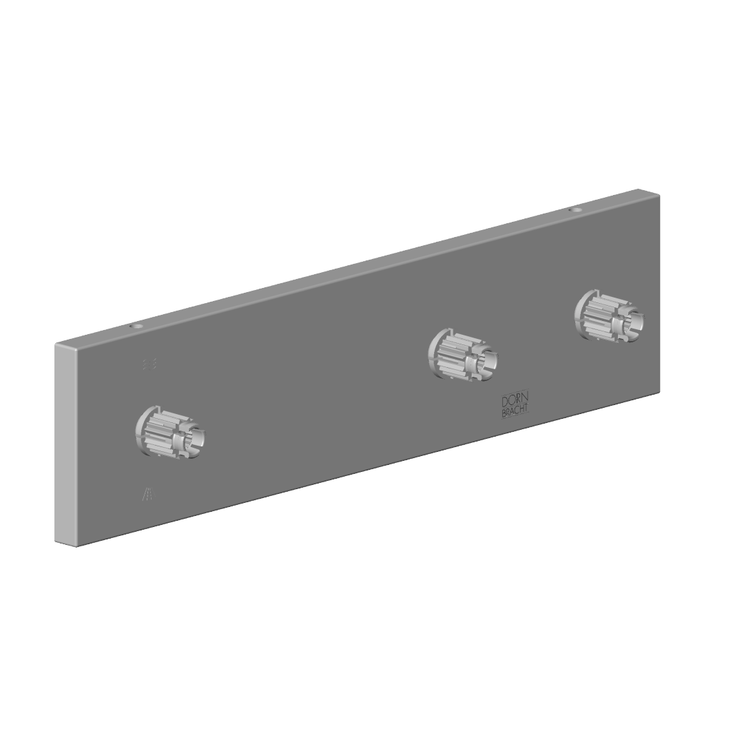 DO Rosette ERSATZTEILE 04279801100 240 x 35 x 60 mm Chrom
