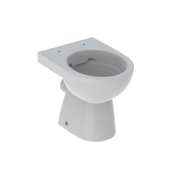 Geberit Renova Stand-WC Tiefspüler, Abg.horiz teilgeschl. Form, Rimfree, manhatten Geberit Renova Stand-WC Tiefspüler, Abg.horiz teilgeschl. Form, Rimfree, manhatten
