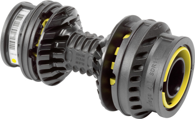 Viega Reduzierkupplung mit SC Geopress K 9715.2G in 40mm x 32mm Kunststoff
