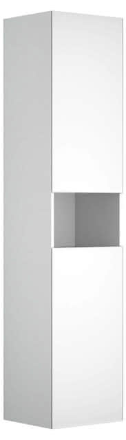 KEUCO HS 2-trg. m.Abl.fach Stageline 32831 Anschl.li. 400x1800x360mm cashm.