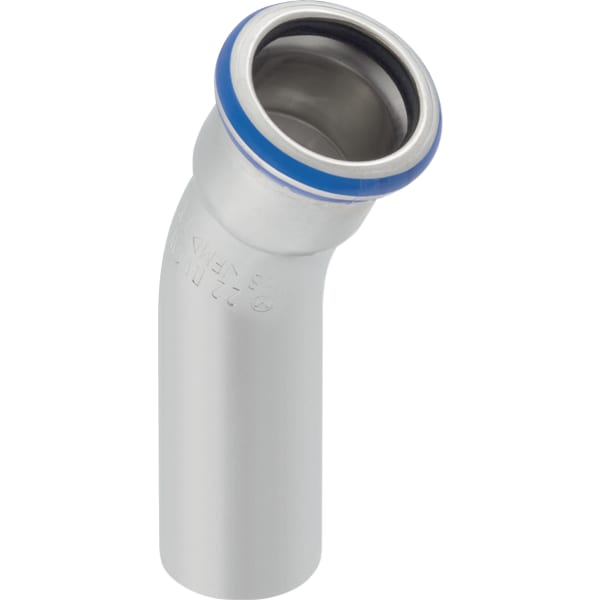 Geberit Mapress Edelstahl Bogen 30Gr d15 mit Einschubende