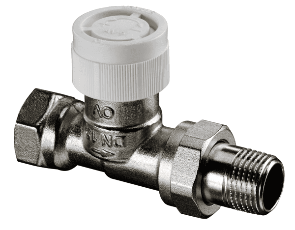 OVENTROP-Thermostatventil "AV 9" DN25, R1", PN10, Durchgang