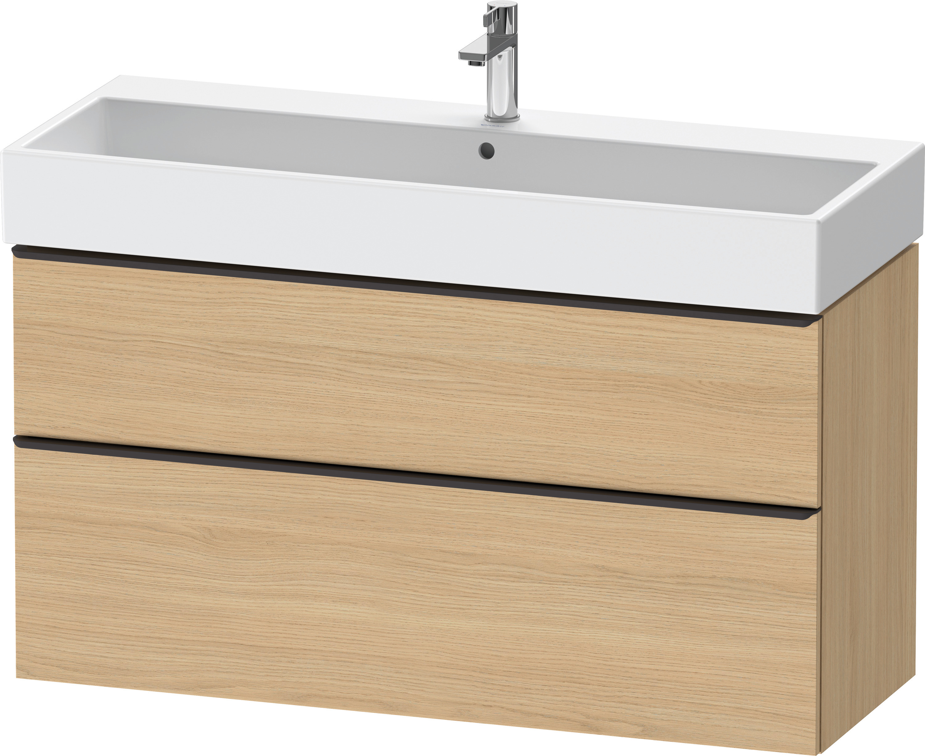 Duravit D-Neo WTU,Ausz:1,Schubk:1,GR:Dia.Schw 1184x442x625mm,Wdh,Natur Eiche Matt,Dek.