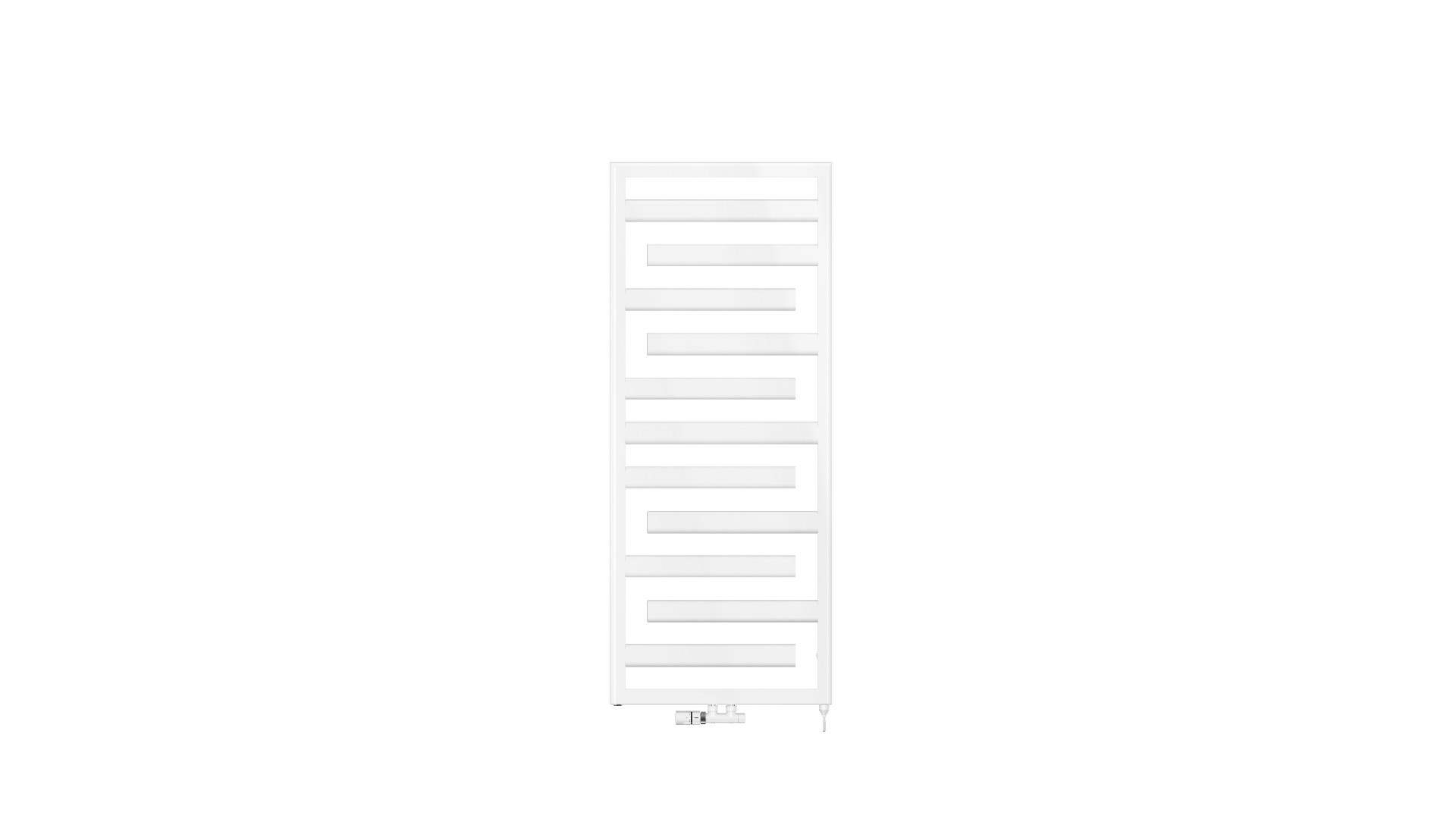 Zehnder Design-HK Tetris Mixbetrieb IHE TETSS150060MAZD, 1510x45x600, White Alu.