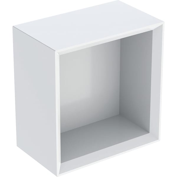 Geberit Wandbox quadratisch 22,5x23,3x13,2cm, weiß hochglanz