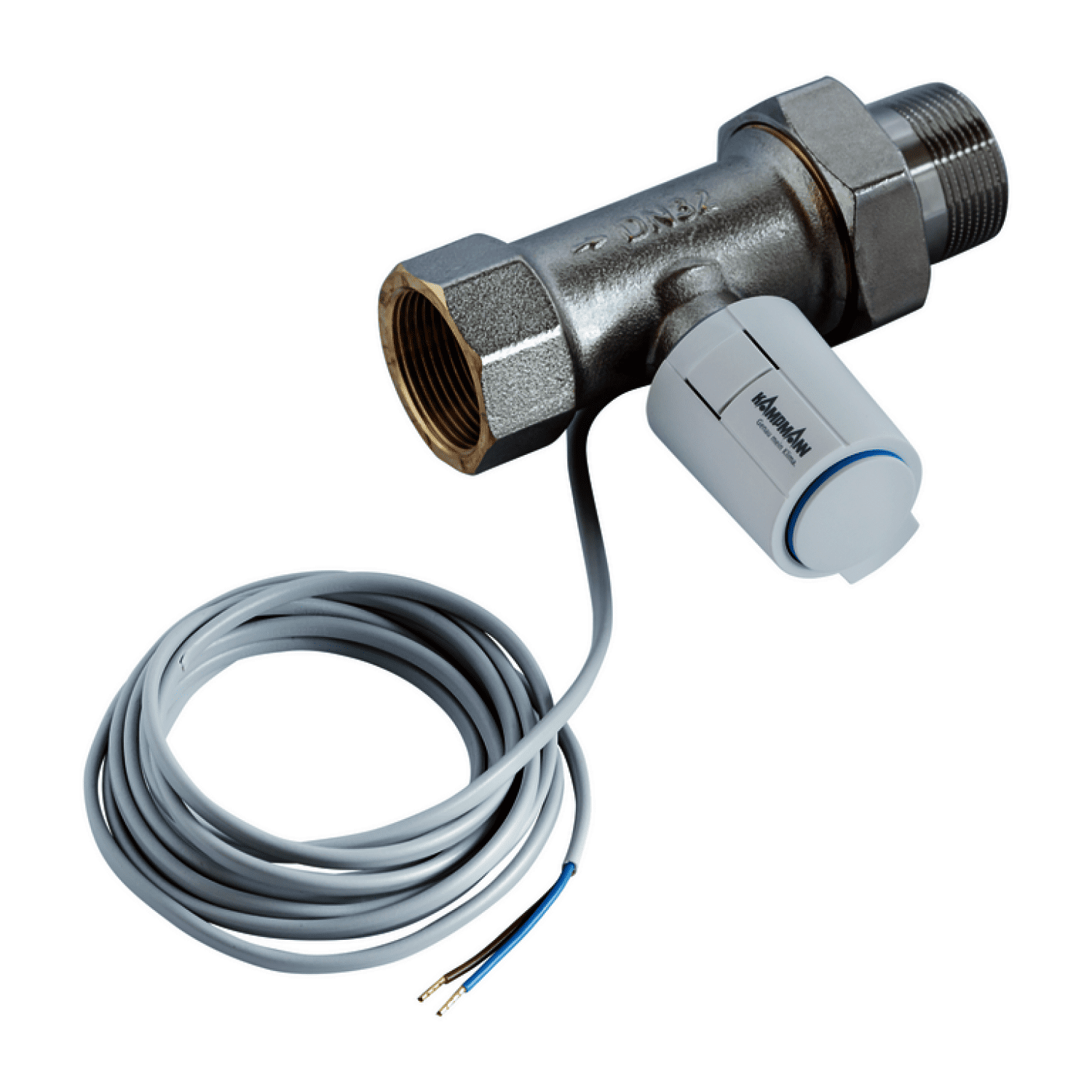 KM Thermoelektrisches Absperrv. DN32 Typ 30932 Anschl. 1 1/4Zoll 24VAC/DC Durchg.
