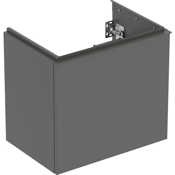 Geberit Acanto US für WT B:60cm, 1 Schubl. 1 i.Schubl., verk. Ausld., lava matt