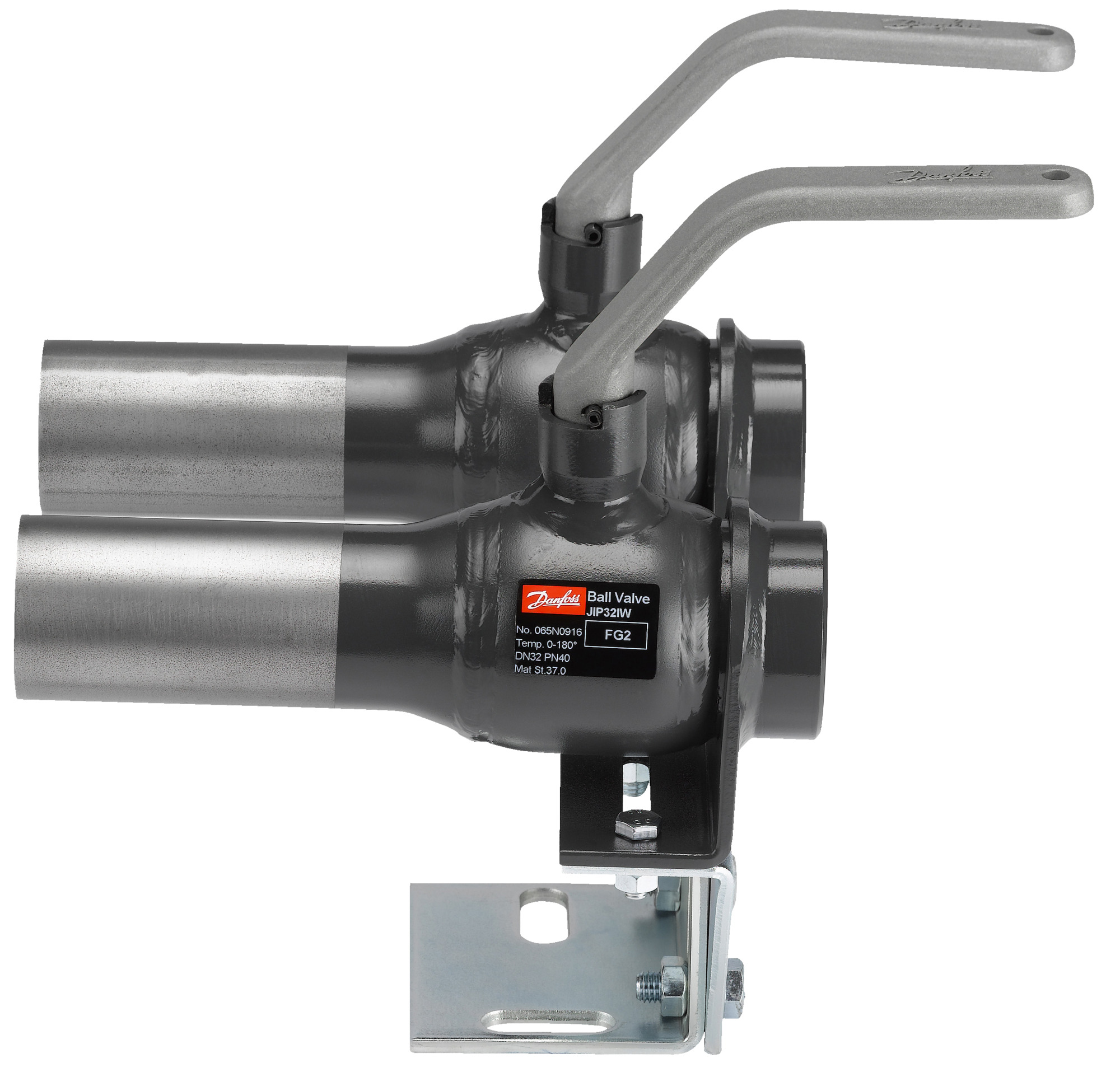Danfoss Kugelhahn Typ JIP 140.17 DN 32, Kvs 52 m3/h, PN40, AE - IG