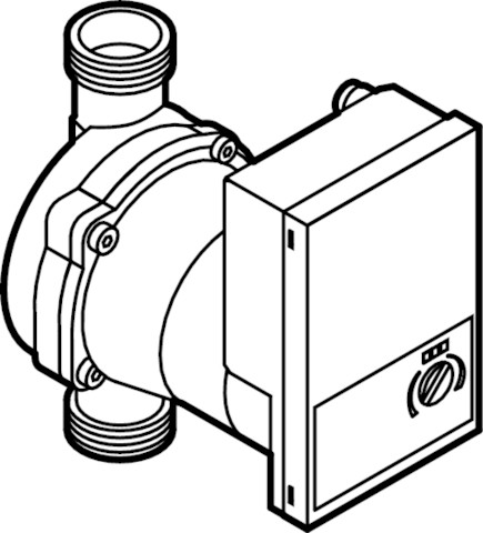 Viega Pumpe Fonterra 1254.9 Ersatzteil für Modell 1252.1