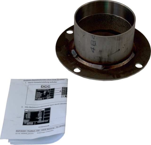 Wolf Brennerunterteil für BPH 15 Wolf Brennerunterteil für BPH 15