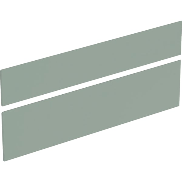 Geberit Set Schubladenfront f. US für DMWT B:130cm, salbeigrün matt
