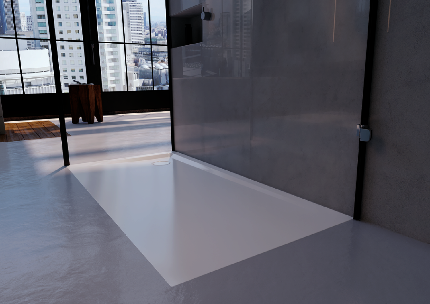 KA DW SUPERPLAN Mod.1855-1,900x1600mm, warm grey 10,Secure Plus