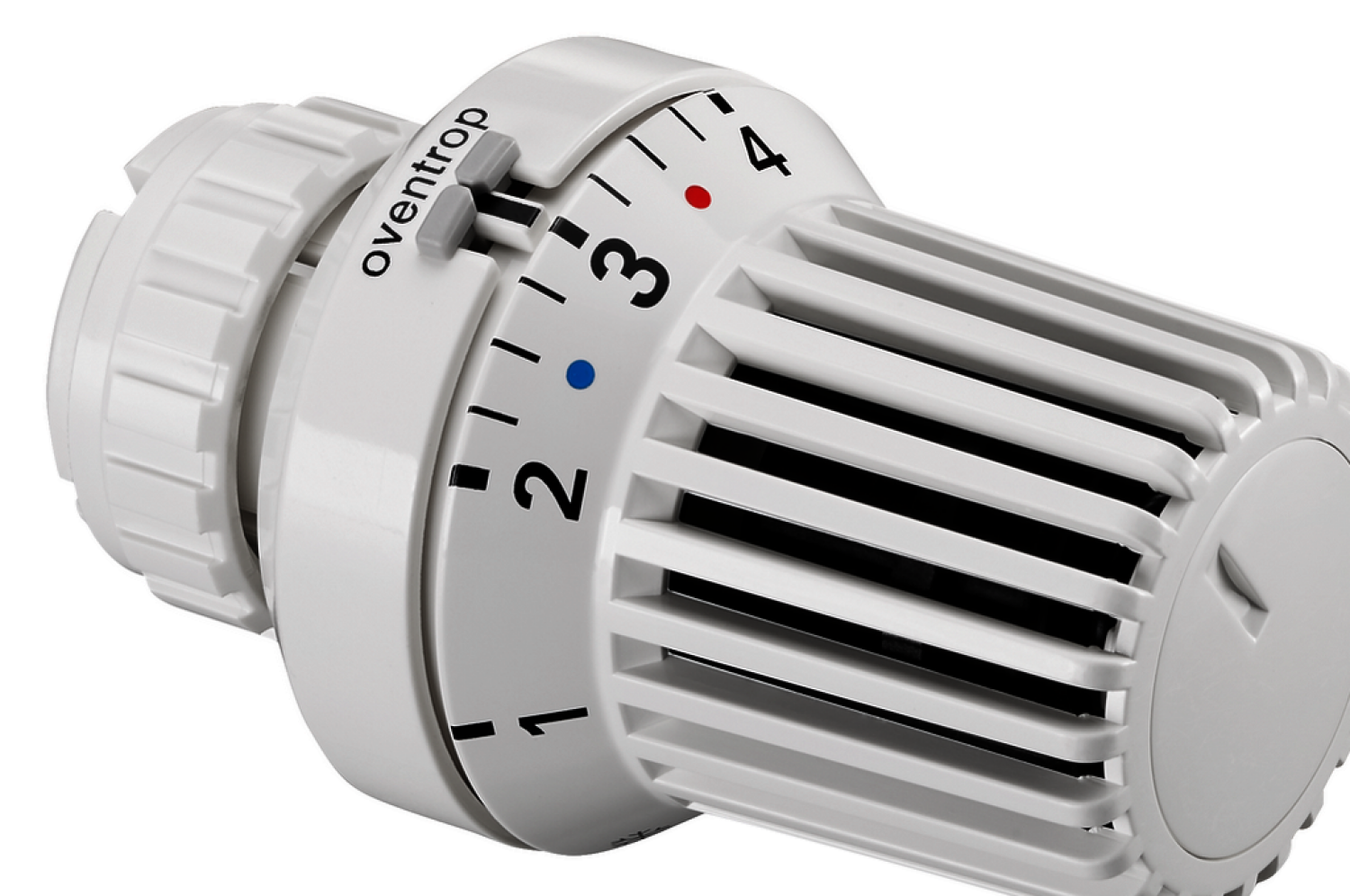 OVENTROP-Thermostat "Uni XD" 7-28 C, * 1-5, Flüssig-Fühler, weiß