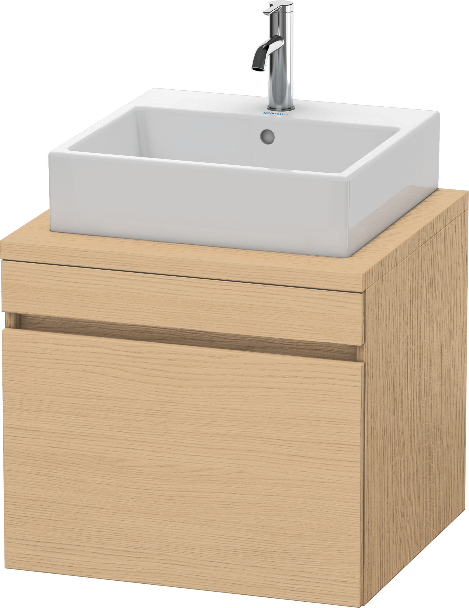 Duravit WTU DuraStyle f. Konsole 512x600x548 1 Auszug, Eiche Natur