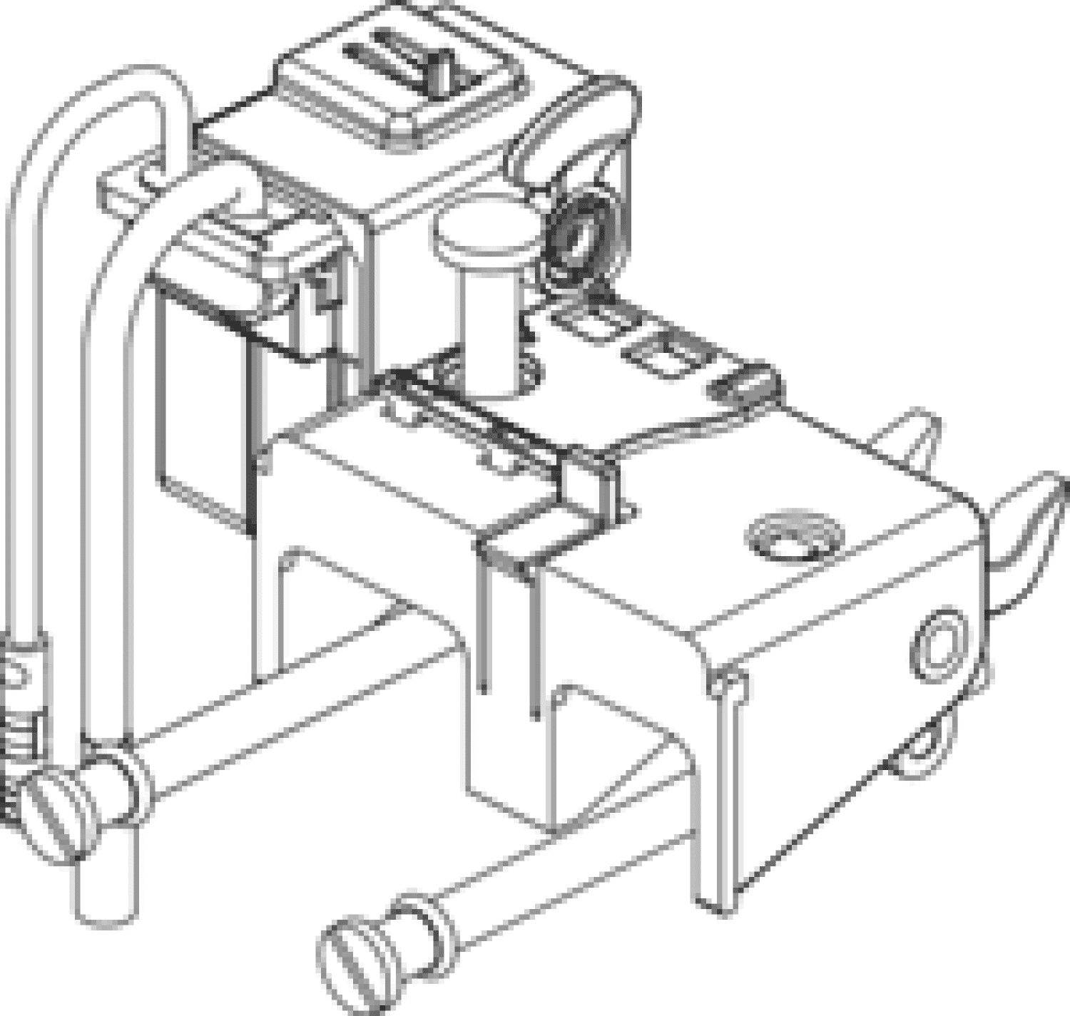 WC-Steuerung 1061 Barrierefrei E-Taster Batterie