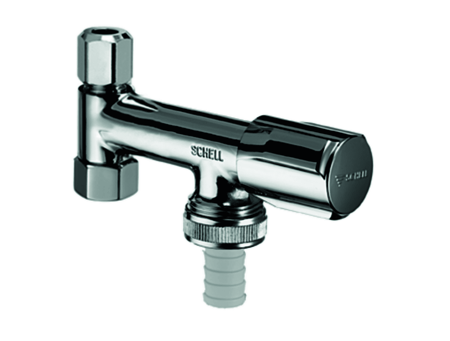 SCHELL Geräteventil COMFORT für Eckventil, RV, 3/8", chrom