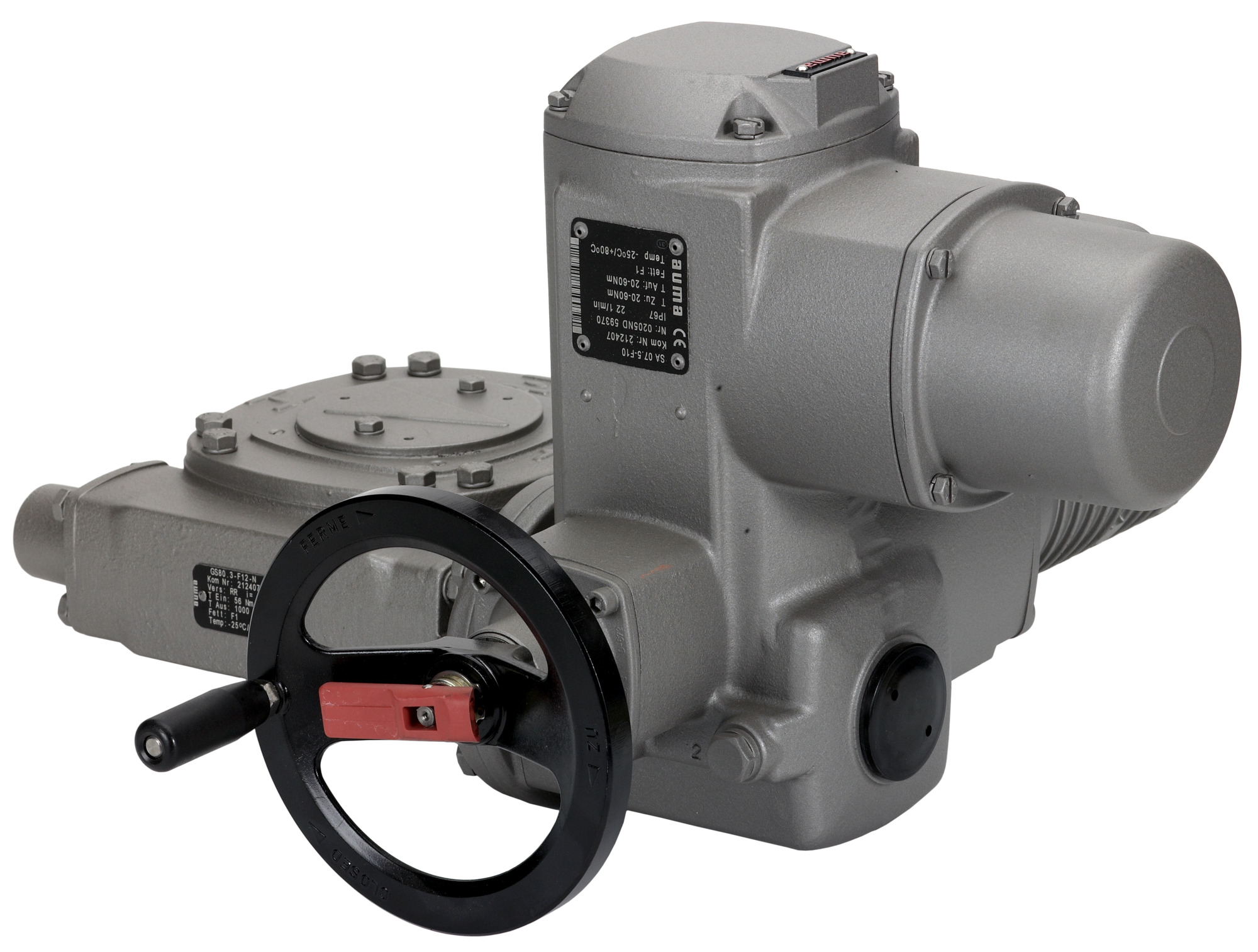 Danfoss JIP- elektr. Antrieb Auma NORM f. FB DN65 u. RB DN80