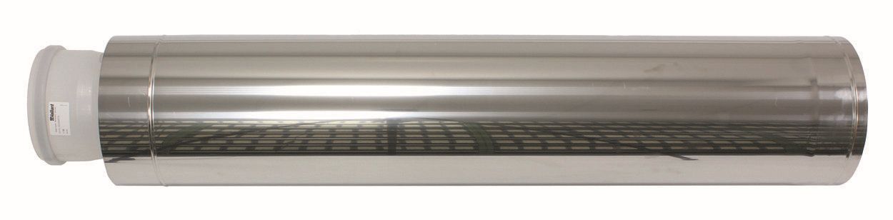 Vaillant Verlängerung DN 225/160 1,0 m Edelstahl für Abgassystem Fassade DN 160