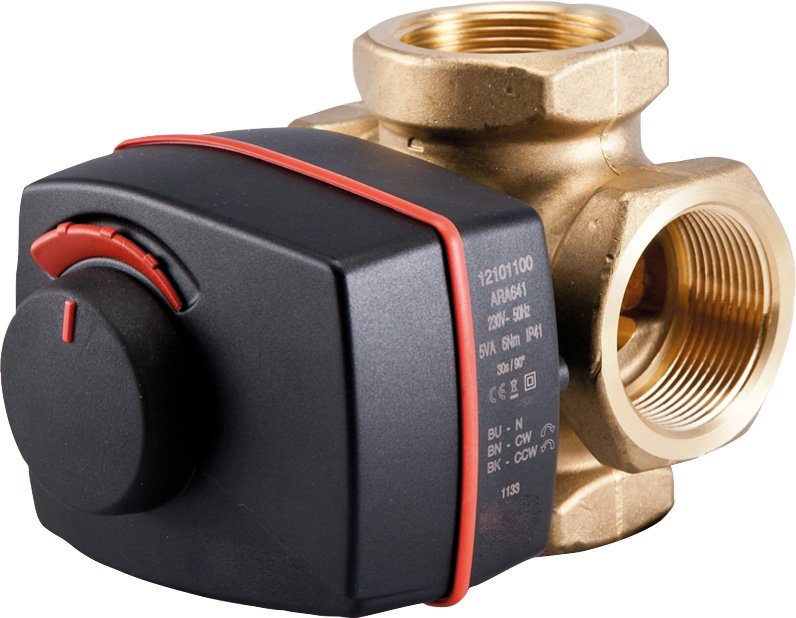 BOSCH Zubehör für Luftwärmepumpe VWU 50E Vier-Wege-Umschaltventil, 230V, 50Hz