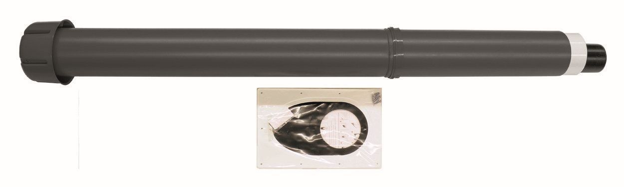 Vaillant senkrechte Dachdurchführung 110/160 mm PP, schwarz
