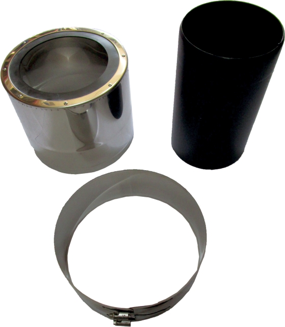 Wolf Mündungsabschluss DN160/225 290 mm, aus Edelstahl/PP Wolf Mündungsabschluss DN160/225 290 mm, aus Edelstahl/PP