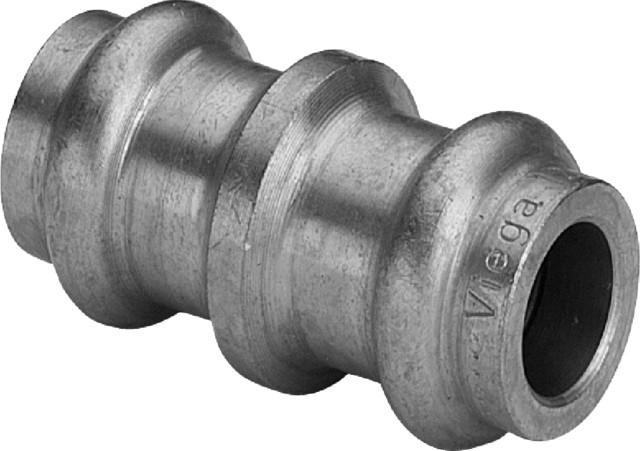 Viega Muffe mit SC Sanpress 9778.0 in 12x10mm Siliziumbronze