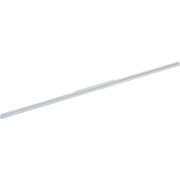 Geberit Lichtleiste un. f. Option Plus, eckig Lichtspiegel B:135cm, alu.