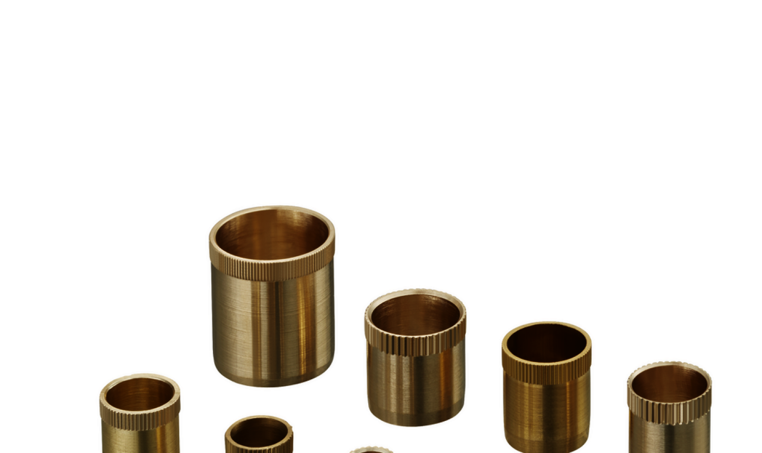 OVENTROP-Messing-Stützhülse für weiche Rohre 18 mm Wandstärke = 1 mm
